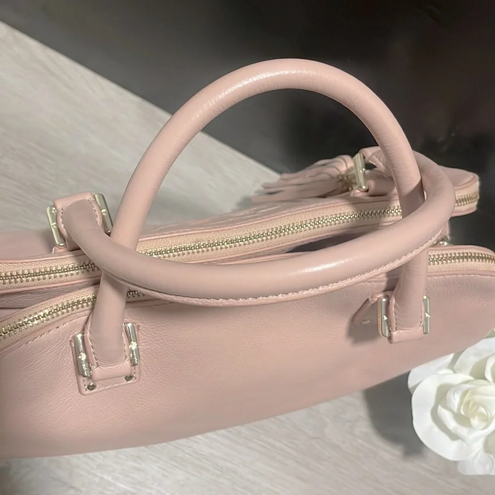 Tory Burch Pink Thea Top Handle Satchel